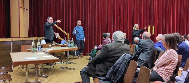 Table ronde dans le cadre de la concertation sur le secteur de la Susette