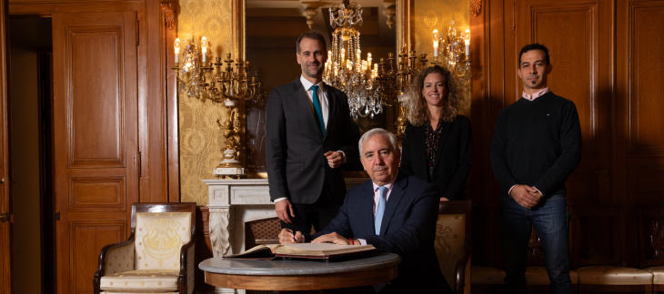 Visite de courtoisie de S.E. Monsieur l'Ambassadeur Federico Villegas, représentant permanent de la République argentine auprès de l'ONU à Genève