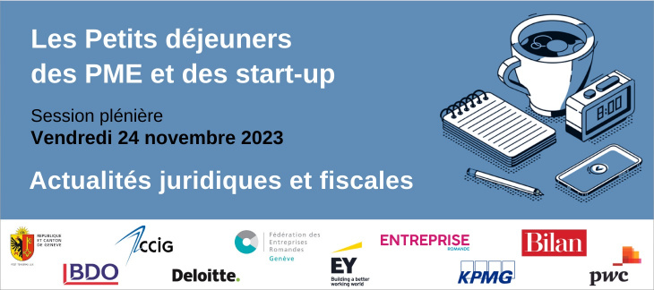 Petit déjeuner des PME et des start-up (novembre 2023)