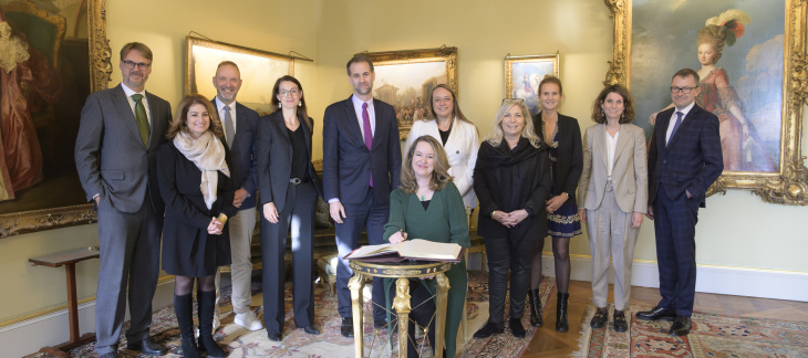 Déjeuner de courtoisie en l'honneur de Madame Amy Pope, directrice générale de l'Organisation internationale pour les migrations (OIM), à l'occasion de sa prise de fonction