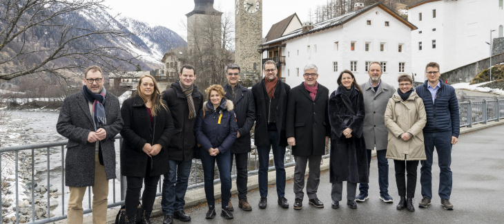 Visite confédérale du Gouvernement genevois au Gouvernement des Grisons