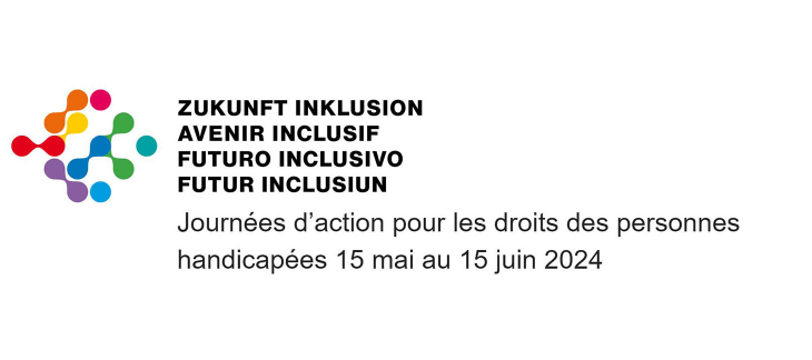 logo Avenir inclusif - Journées d’action pour les droits des personnes handicapées