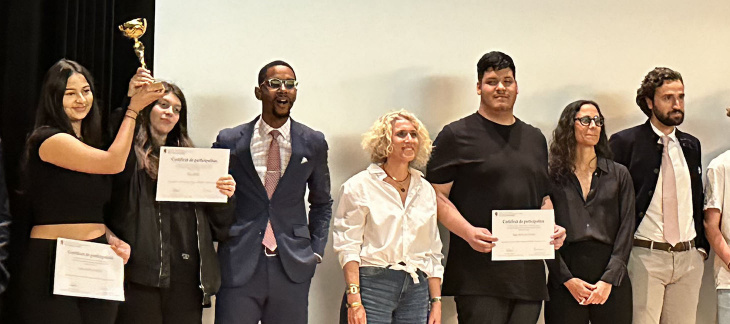 Les vainqueurs de la troisième édition du concours d'éloquence "La Parole est une Voie
