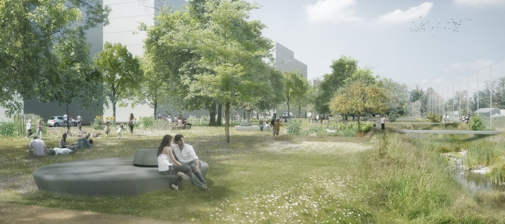 Illustration Eau en ville dans les grands projets