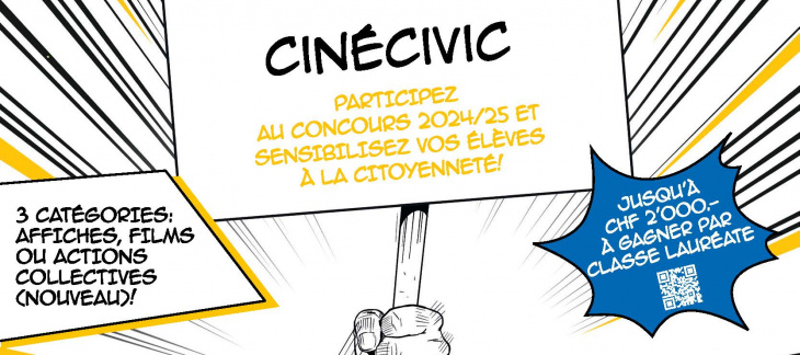 Participez au concours CinéCivic 2024-25!