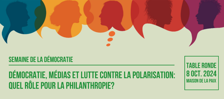 Table ronde sur la philanthropie et la démocratie