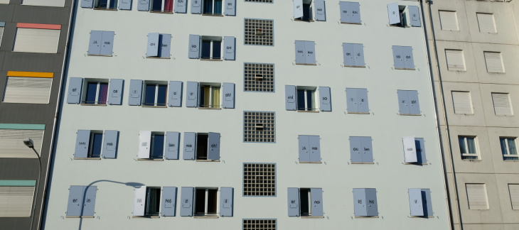Façade d'un immeuble