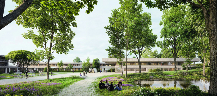 Projet d'architecture de l'extension de Lullier