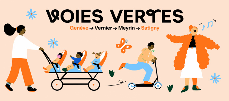 La Voie verte Genève-Satigny