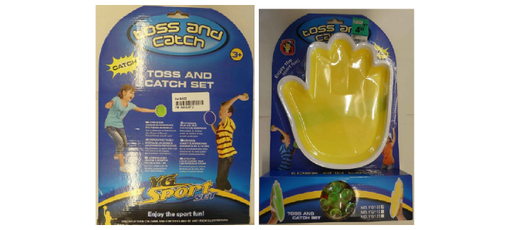 Jeu de balle de la marque Toos and Catch