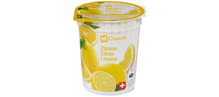 Yogourt Citron Migros M-Classic
