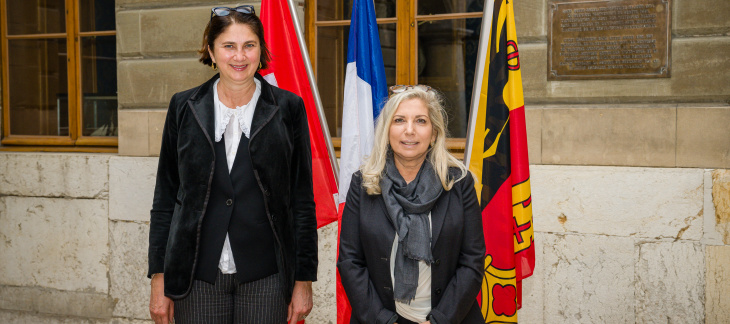 Visite de courtoisie Madame Isabelle Arrighi, sous-préfète de Saint-Julien-en-Genevois