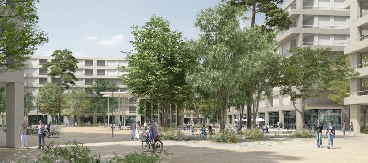 Future place des Acacias