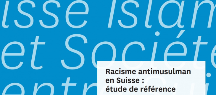 Couverture de l'étude sur le racisme antimusulman en Suisse