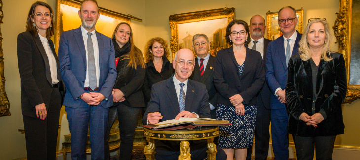 Réception en l'honneur de Monsieur François Chaix, président du Tribunal fédéral suisse
