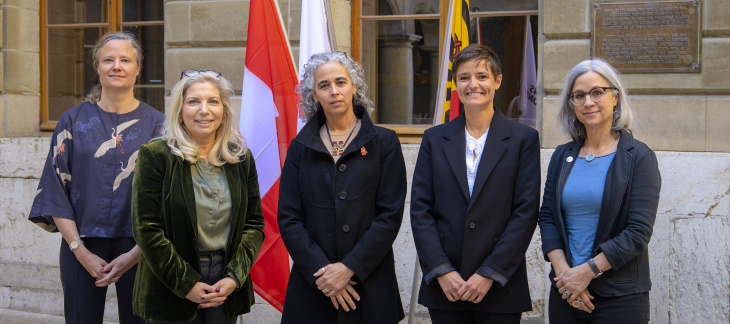 Visite de la doctoresse Micaela Serafini, présidente de la section suisse de l'organisation internationale d'aide humanitaire Médecins Sans Frontières (MSF)