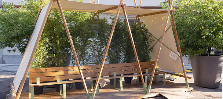 Espace de fraicheur en ville
