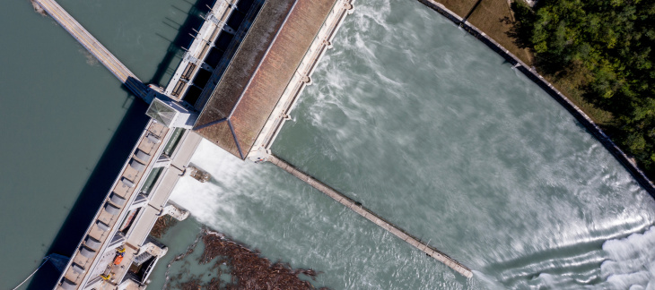 Barrage de Chancy-Bougy (c) Loris Von Siebenthal