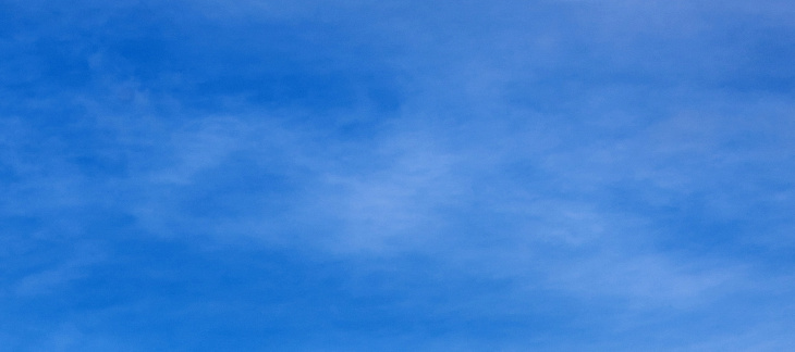 Ciel bleu à Genève