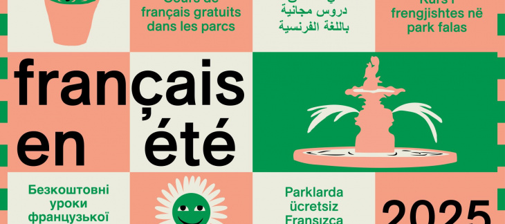 Illustration de l'édition 2025 de Français en été