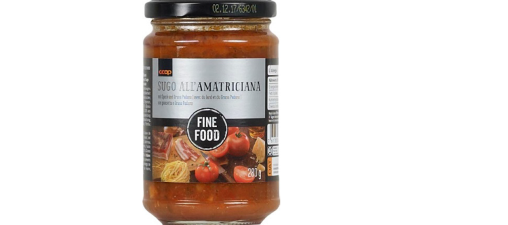 Pot de sauce Amatriciana Fine Food Coop