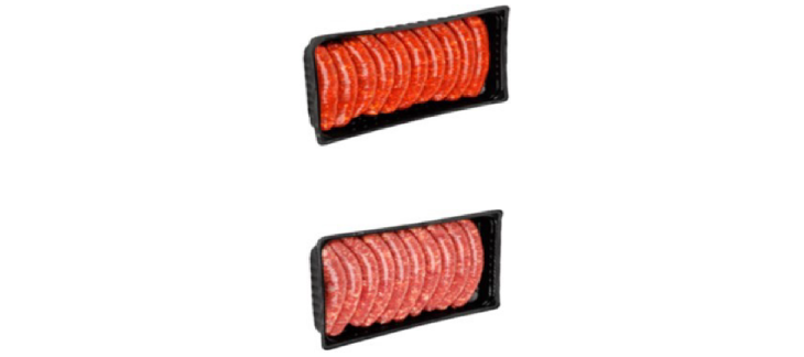 Emballage des merguez de dinde et de volaille