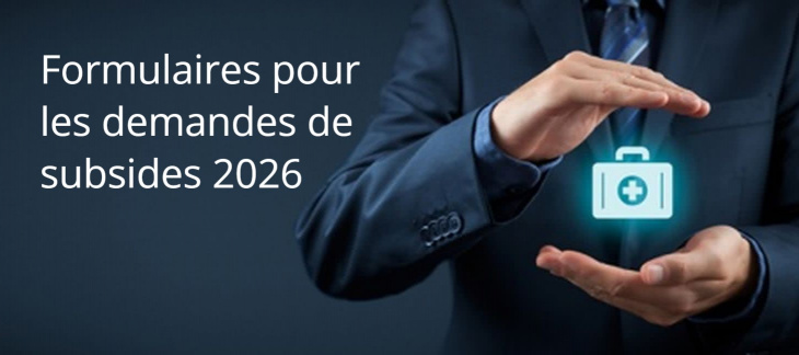 Formulaires de demande de subside 2026