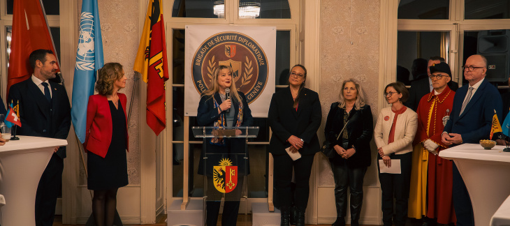 Genève célèbre les 25 ans de la Brigade de sécurité diplomatique