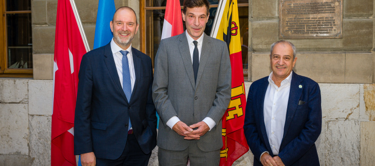 Visite de courtoisie Monsieur Philippe Donckel, consul général du Grand-Duché de Luxembourg à Genève