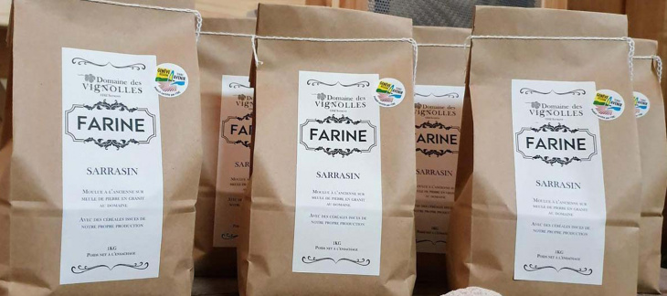 Farine de sarrasin GRTA du Domaine des Vignolles