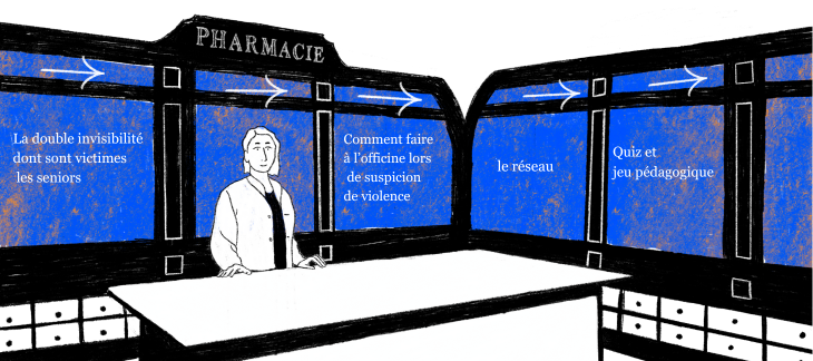formation en ligne destinée aux pharmacie pour détecter la violence dans le couple chez les seniors