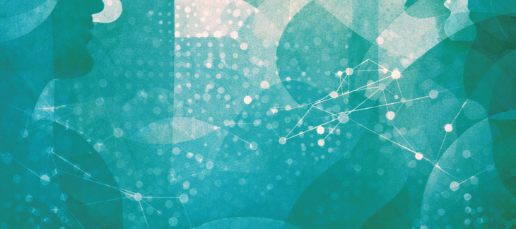 formes géométriques abstraites visage 