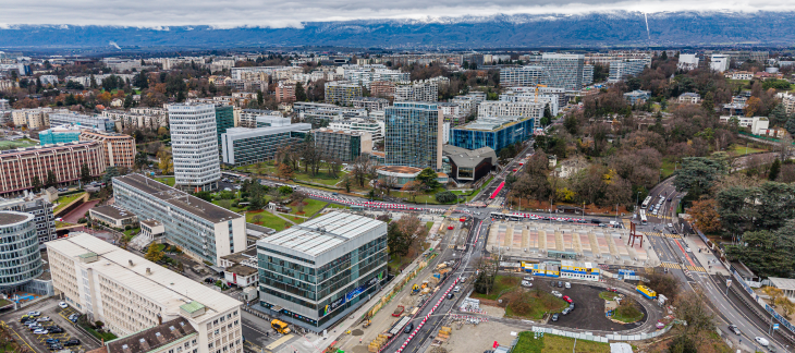 Chantier Tram des Nations