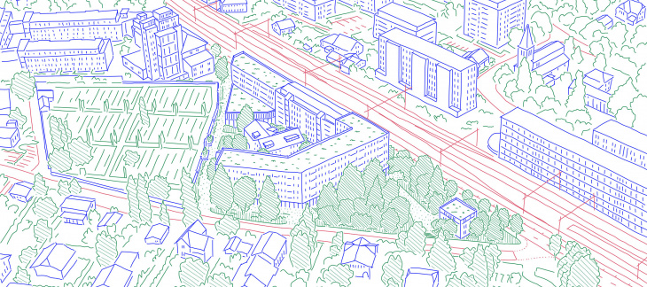 Esquisse du projet Lachenal-Dégallier