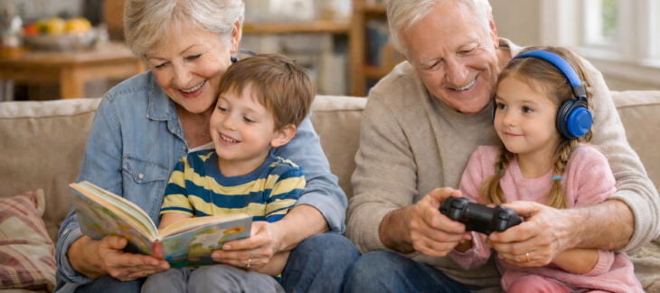 Enfants et grands-parents