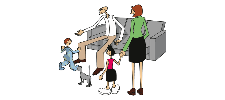 Famille d'accueil avec hébergement