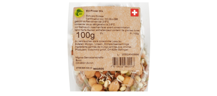 Sachet de Bio-Power Mix Migros