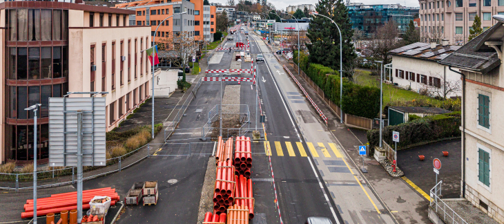 Avis de travaux : Info mobilité - L'Ancienne-Route