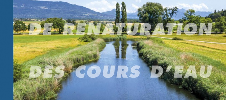 Couverture de l'ouvrage "20 ans de renaturation des cours d'eau à Genève"