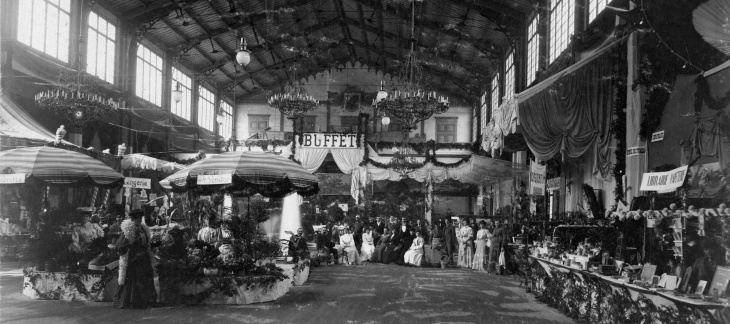 Intérieur du palais électoral, photo @BGE,CIG