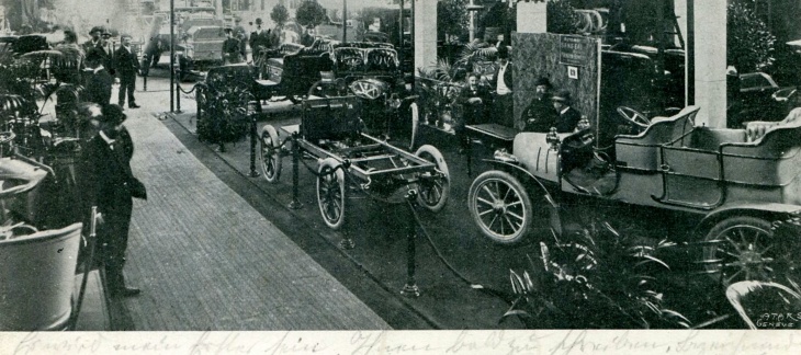 1er Salon de l'auto 1905, photo @BGE,CIG