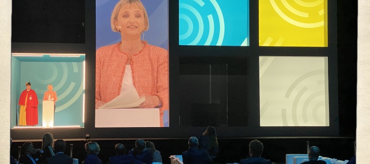 Fabienne Fischer, conseillère d'Etat, DEE, Rentrée des entreprises 2021, FER Genève, Palexpo Halle 6