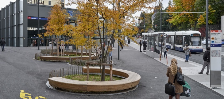 Gare des Eaux-Vives / Serge Fruehauf