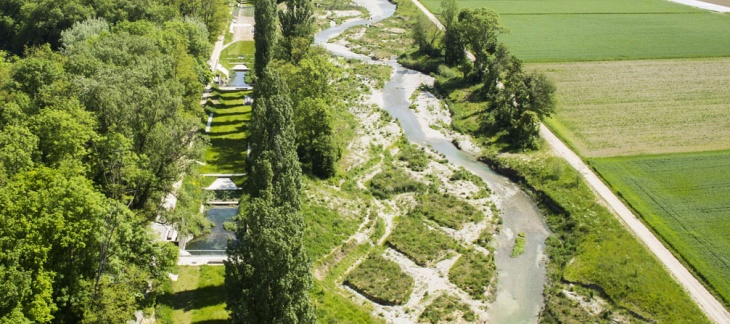 Renaturation de l'Aire en aval du Pont de Lully