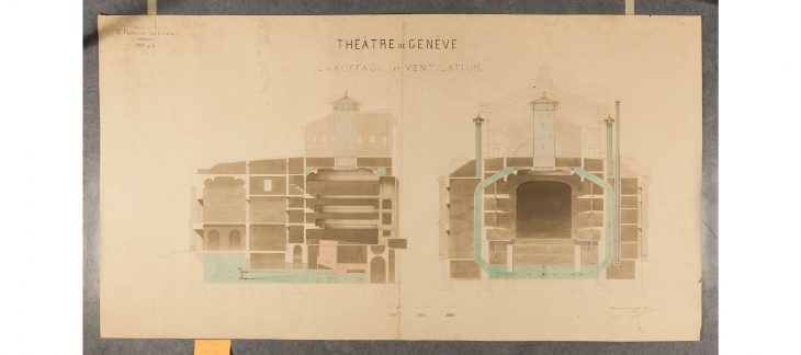 Grand théâtre de Genève, Archives de la Ville de Genève