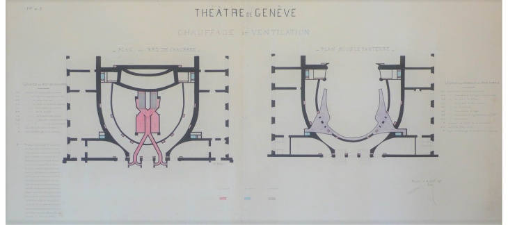 Grand théâtre de Genève, Archives de la Ville de Genève