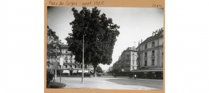 Place du Cirque - © Bibliothèque de Genève