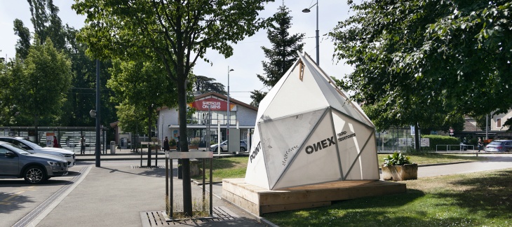 Point X, Place des Deux-Eglises © Barbara Haemmig de Preux