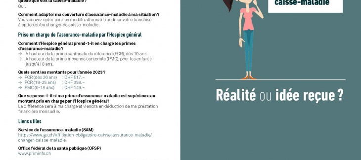 Flyer HG changer de caisse maladie page 1