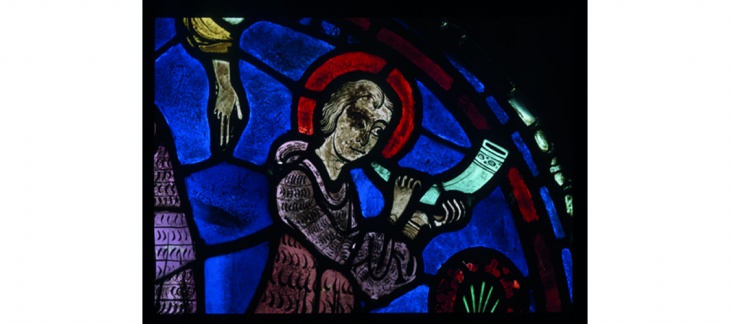 Figure 3 : détail d'un vitrail de la cathédrale de Chartes